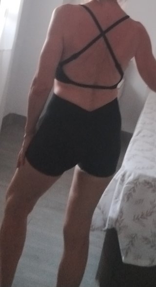Conjunto Shein Top y Shorts Negro Talla S