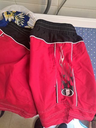 Bañador rojo