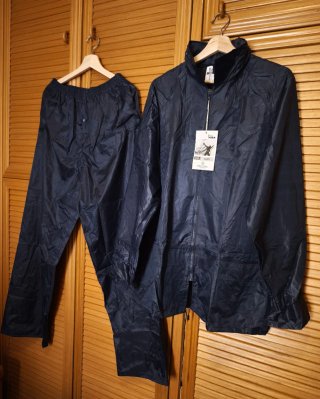 Traje impermeable Juba Chaqueta + pantalón L azul