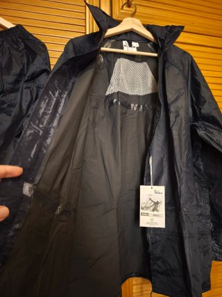 Traje impermeable Juba Chaqueta + pantalón L azul