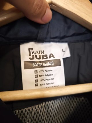 Traje impermeable Juba Chaqueta + pantalón L azul