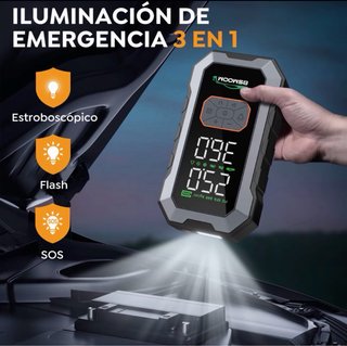 Arrancador Batería Portátil Coche BSMOOM