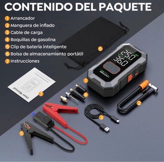 Arrancador Batería Portátil Coche BSMOOM