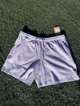 Conjunto Nike Sudadera y Shorts Morado