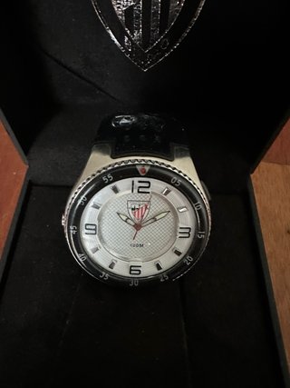 Reloj Athletic Club Negro y Plateado