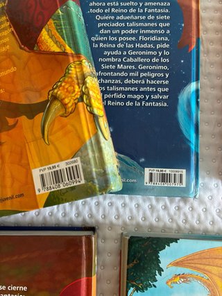 Geronimo Stilton Reino de la Fantasia lote 5 libro