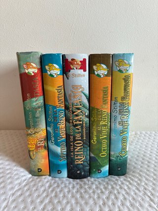 Geronimo Stilton Reino de la Fantasia lote 5 libro