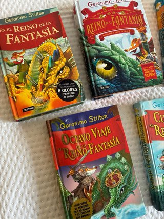 Geronimo Stilton Reino de la Fantasia lote 5 libro
