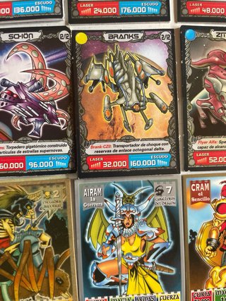 Lote 38 Cartas Coleccionables SEGA