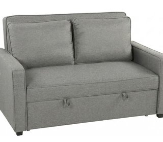 Sofá Cama Gris 2 Plazas