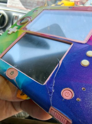 Nintendo 2DS Rosa/Viola (Schermo Touch Non Funziona)
