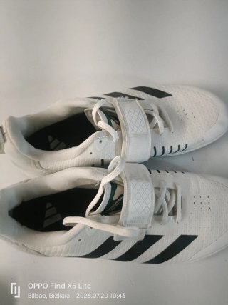 Zapatillas Adidas Hombre Blancas y Verdes