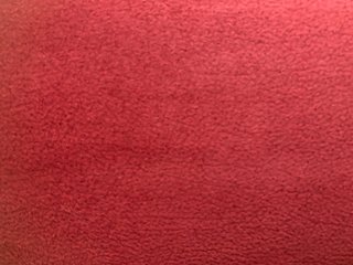 Sofá modular rojo de ante