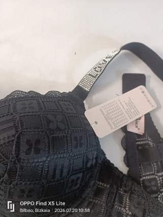 Sujetador Zexy Nice Negro Encaje