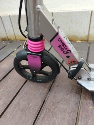 Patinete Oxelo MID 9 rosa