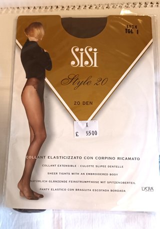 Collant SiSi Style 20 DEN Castagna + Lyon