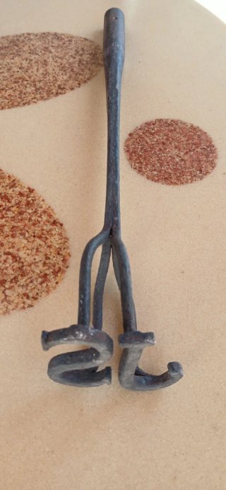 Hierro de marcar ganado antiguo