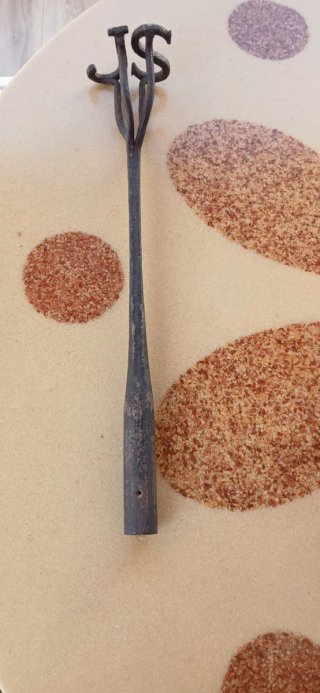 Hierro de marcar ganado antiguo
