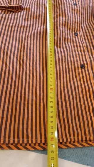 Camisola Parfois Rayas Naranja y Marrón