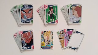 Baraja Cartas Vegeta Dragon Ball Z