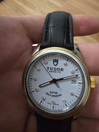 Tudor Glamour Date 36mm Diamanti Ref. 55003