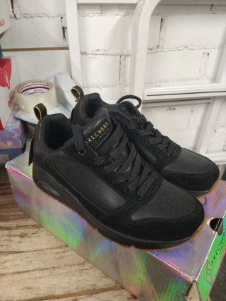 Zapatillas Skechers Mujer Negras Talla 36