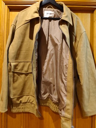 Cazadora Stradivarius oversize M. Nueva