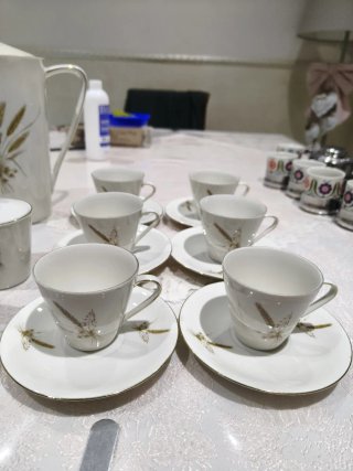 Servizio da tè vintage in porcellana