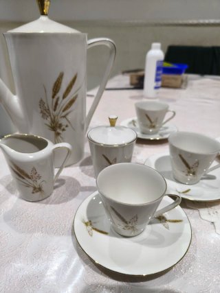 Servizio da tè vintage in porcellana
