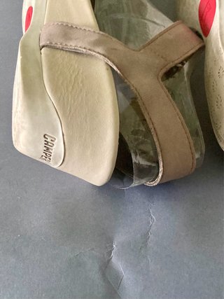 Sandalias de piel talla 40