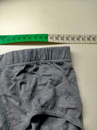 Slip abierto Giulio gris talla L