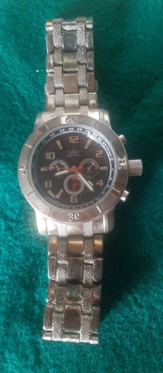 Reloj Softech Plata y Negro