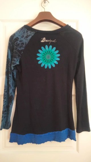 Camiseta Desigual Algodón Estampada Talla M