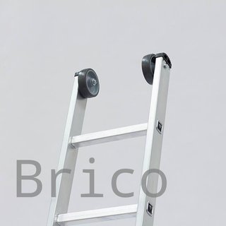 Escalera Aluminio 3x12 CUERDA - 3,44+3,44+3,44 M - 80x25mm