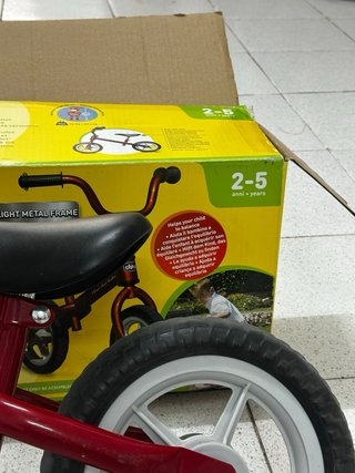 Bicicleta de equilibrio Chicco Red Bullet