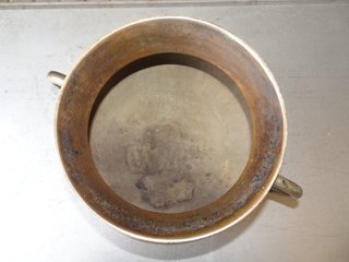 Olla Catalana Bronce Macizo Antigua 5.5kg