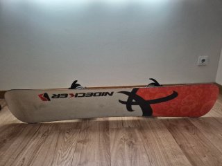 Tabla Snowboard + Fijaciones + Funda