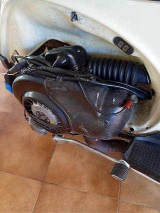 Vespa Cosa 200cc Beige. MOTOR CON 2.000 kms.