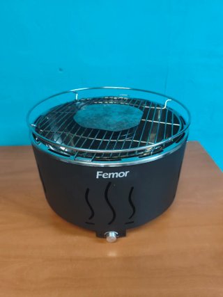 Barbacoa a Carbone Senza Fumo Nero