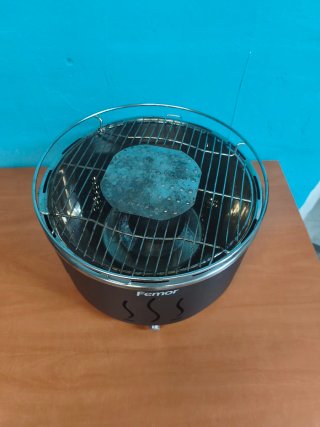 Barbacoa a Carbone Senza Fumo Nero