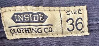Pantalón azul marino Inside Talla 36