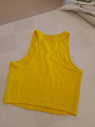 Top giallo Alcott taglia S
