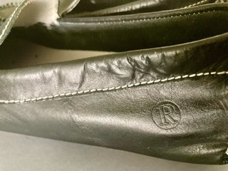 Mocasines de piel azul marino