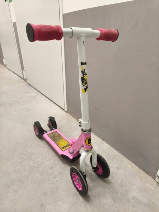 Patinete rosa
