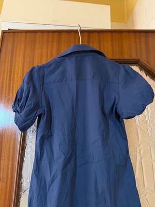 Camicia Pinko blu manica corta