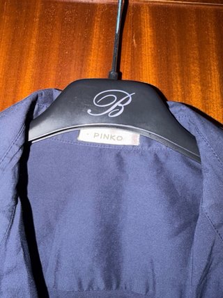 Camicia Pinko blu manica corta