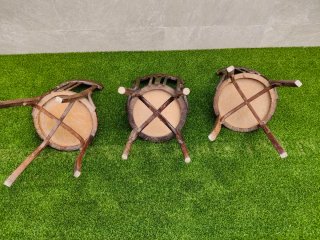 URGE Lote 3 Sillas Antiguas Thonet Madera