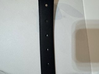 Cintura Gucci Donna Pelle Nera Fibbia Oro