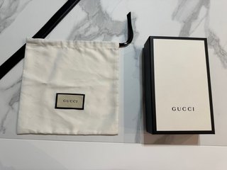 Cintura Gucci Donna Pelle Nera Fibbia Oro