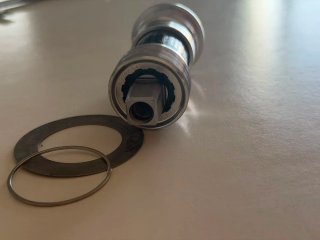 Eje Pedalier cuadradillo Campagnolo Record 70 102